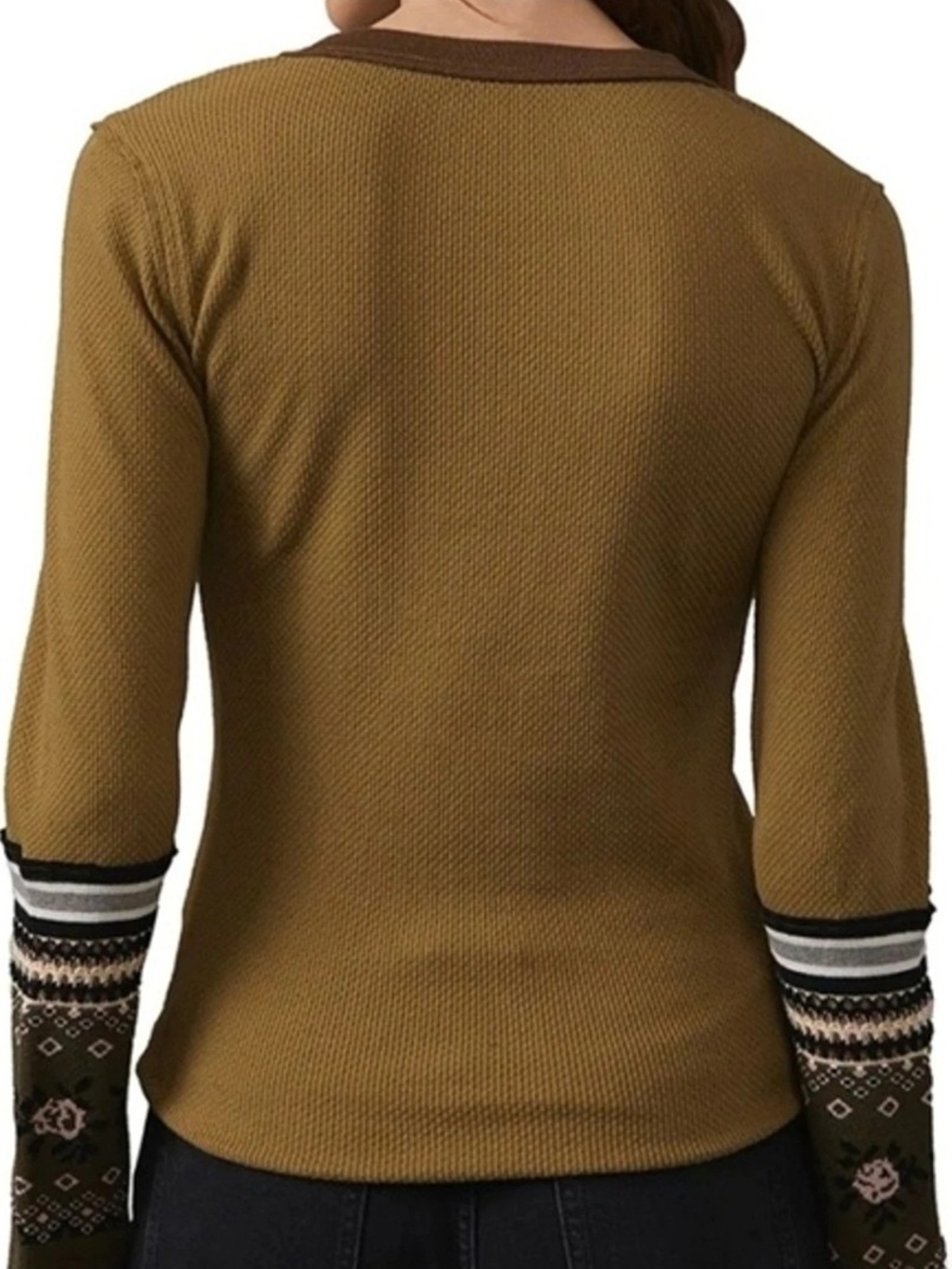 We The Free Mikah Layering Cuff Top - Picture 3 of 6